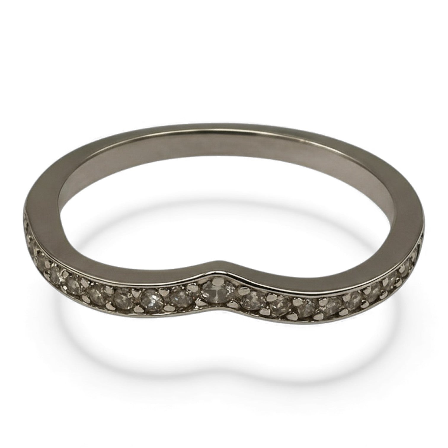 ANILLO DE PLATA CON MOISSANITA