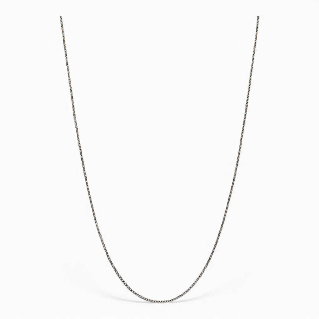CADENA MINI ESLABÓN DE PLATA