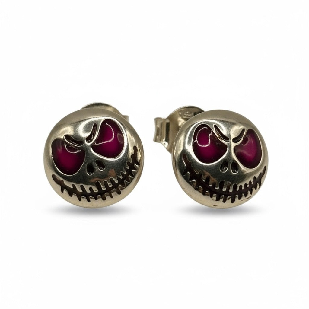 ARETES FLUORESCENTES DE PLATA