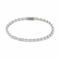 PULSERA DE PLATA CORTE DE PERA
