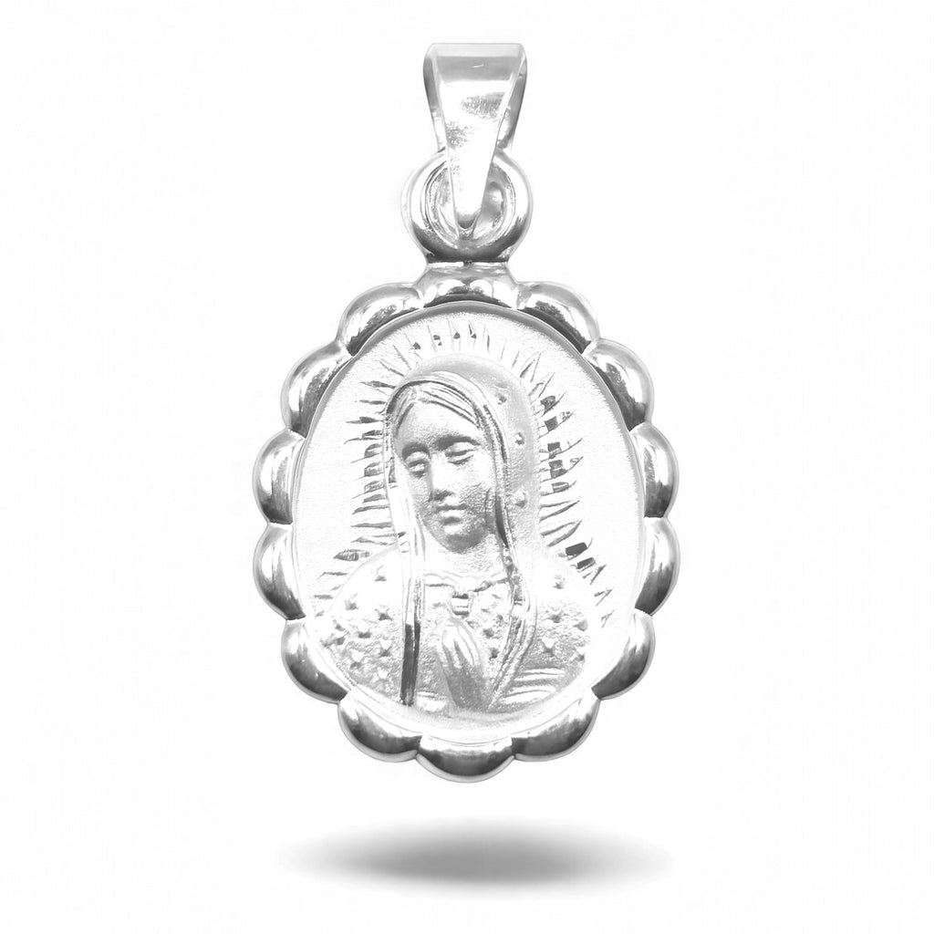 DIJE VIRGEN DE GUADALUPE DE PLATA