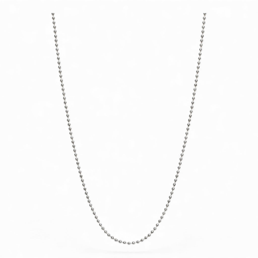 CADENA BALÍN DE PLATA