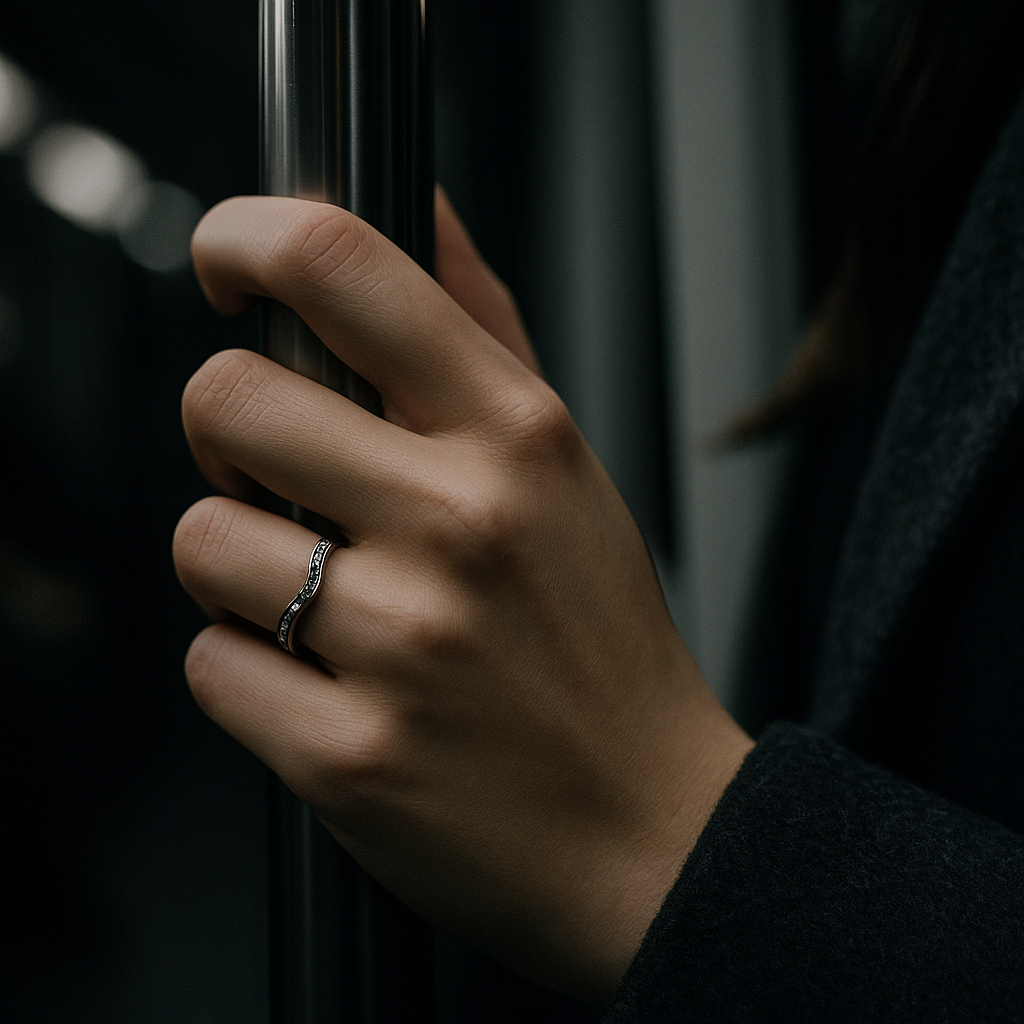 ANILLO DE PLATA CON MOISSANITA