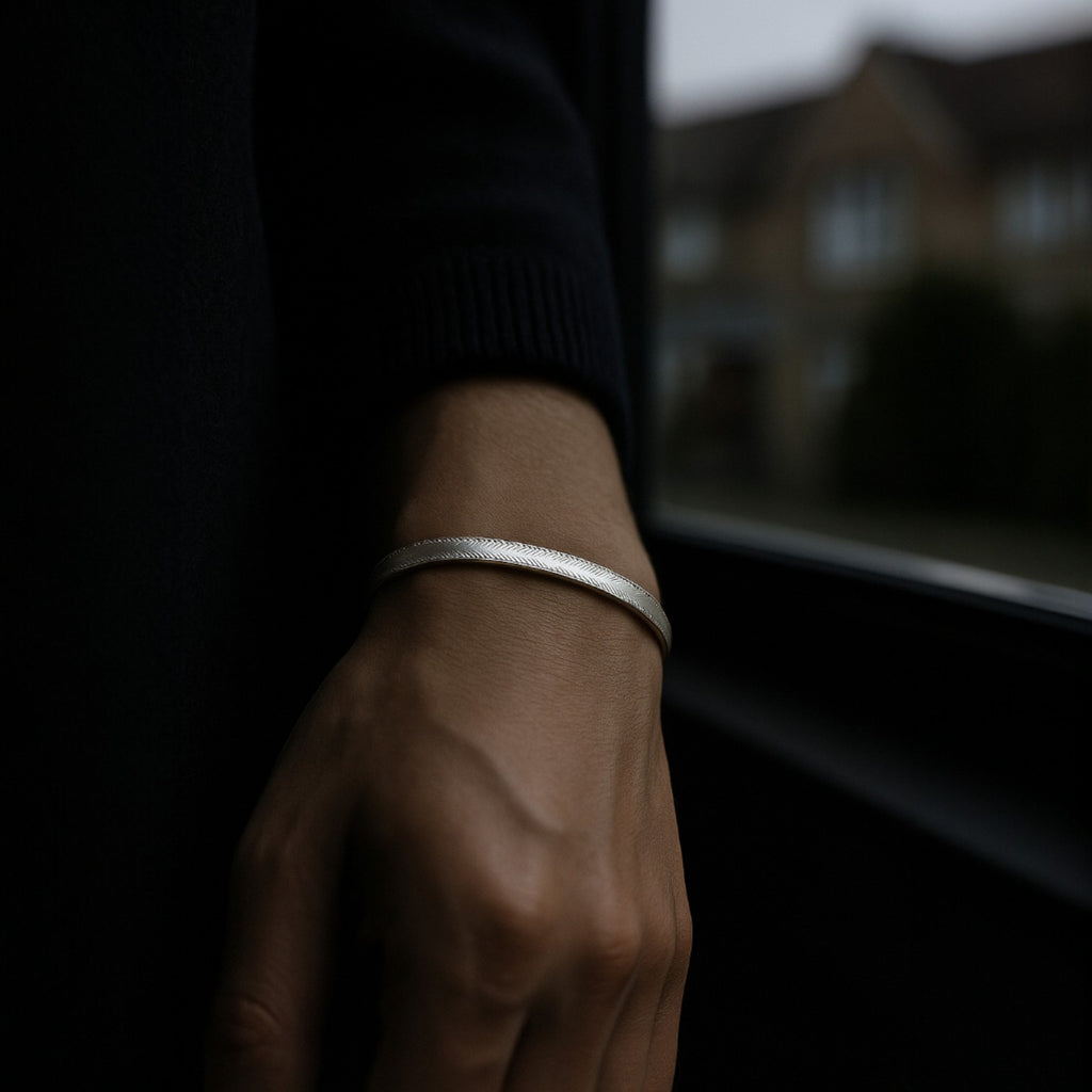 PULSERA PLANCHADA DE PLATA