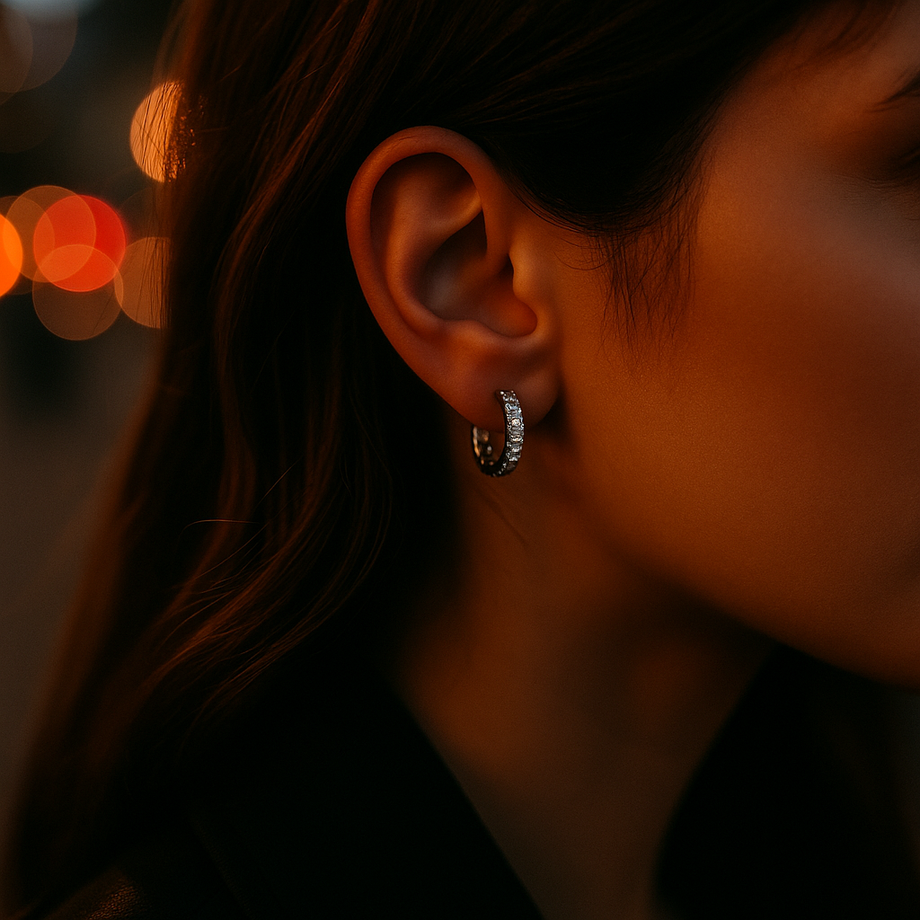 ARETES DE PLATA CON ZIRCONIA CÚBICA