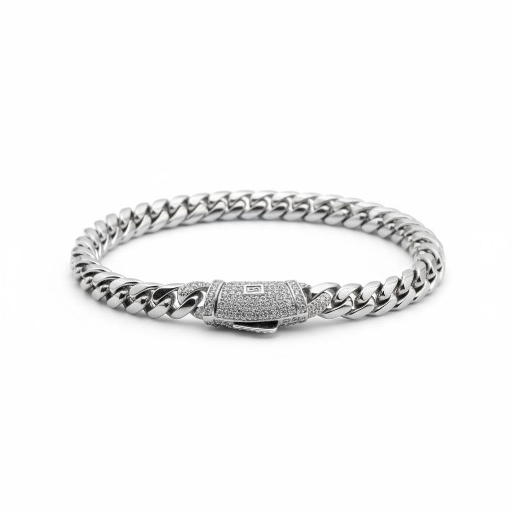PULSERA ESTILO MÓNACO CON MOISSANITA