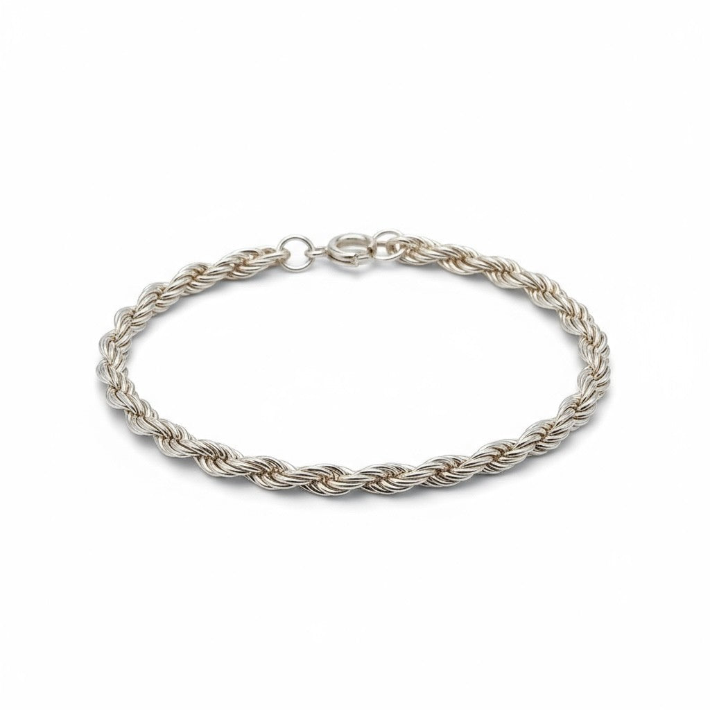 PULSERA CUERDA DE PLATA